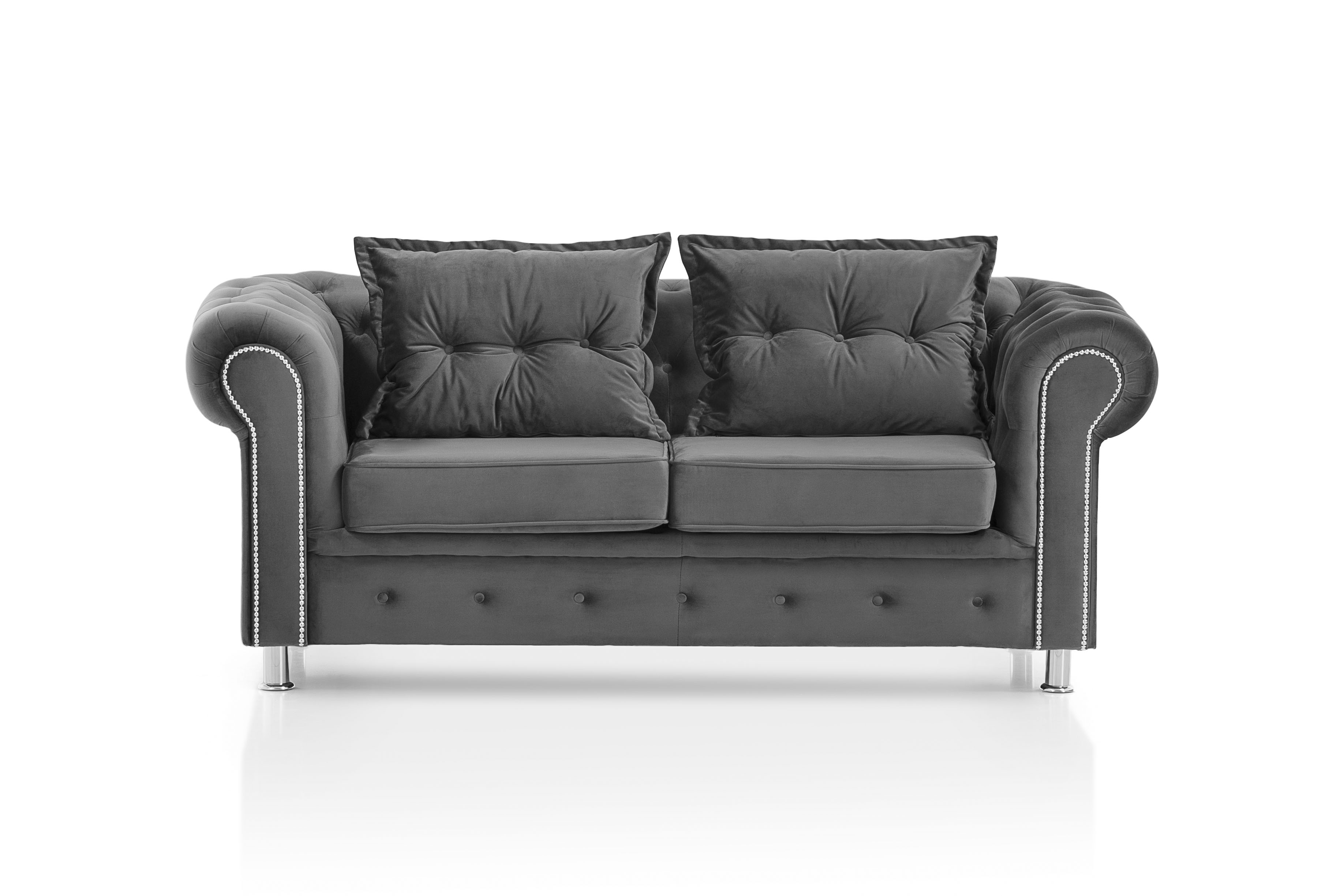 Einzelsofa 2er Sofa Santiago – Elegantes Barockdesign für Ihr Wohnzimmer Einzelsofa 2er Sofa Santiago – Elegantes Barockdesign für Ihr Wohnzimmer