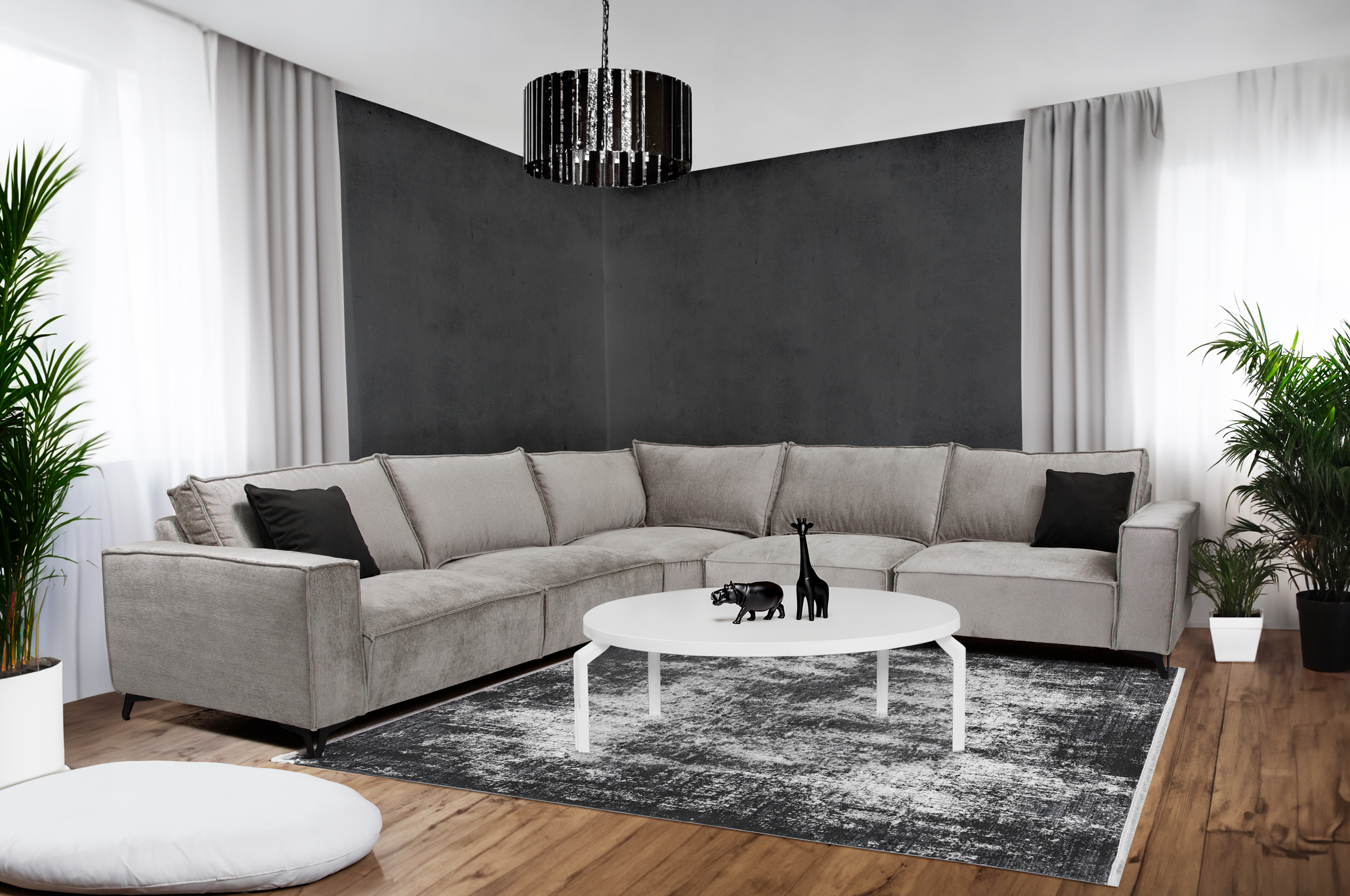 Ecksofa Lara – Das perfekte Sofa für große Wohnzimmer Ecksofa Lara – Das perfekte Sofa für große Wohnzimmer